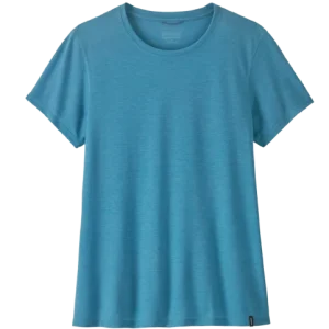 PATAGONIA CAMISETA CAP COOL TRAIL SHORE BLUE MUJER
